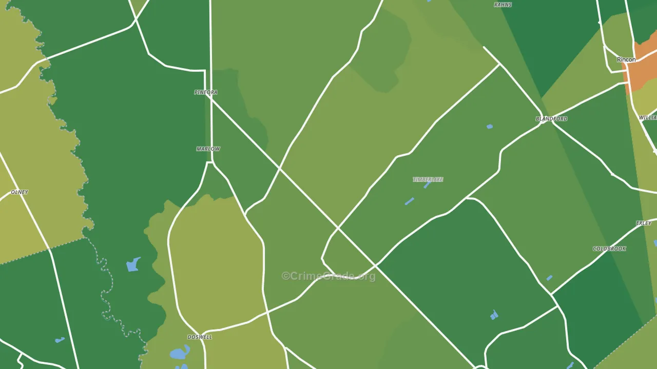31312, GA Map of Drug-Related Crime Rates
