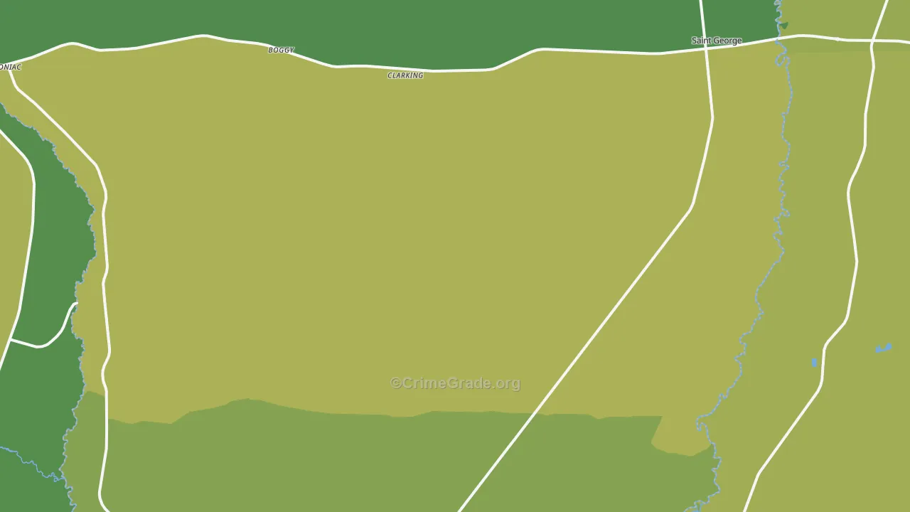 31562, GA Map of Drug-Related Crime Rates