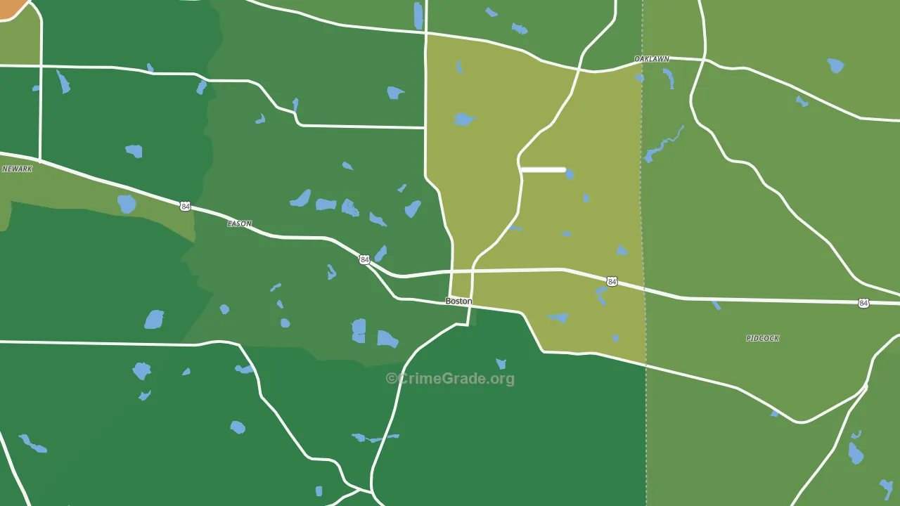31626, GA Map of Drug-Related Crime Rates
