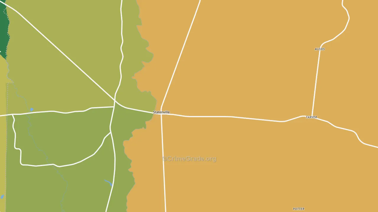 31648, GA Map of Drug-Related Crime Rates