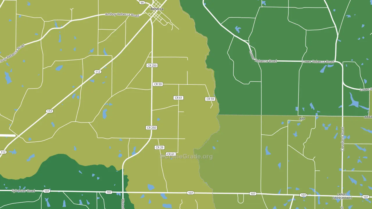 31783, GA Map of Drug-Related Crime Rates