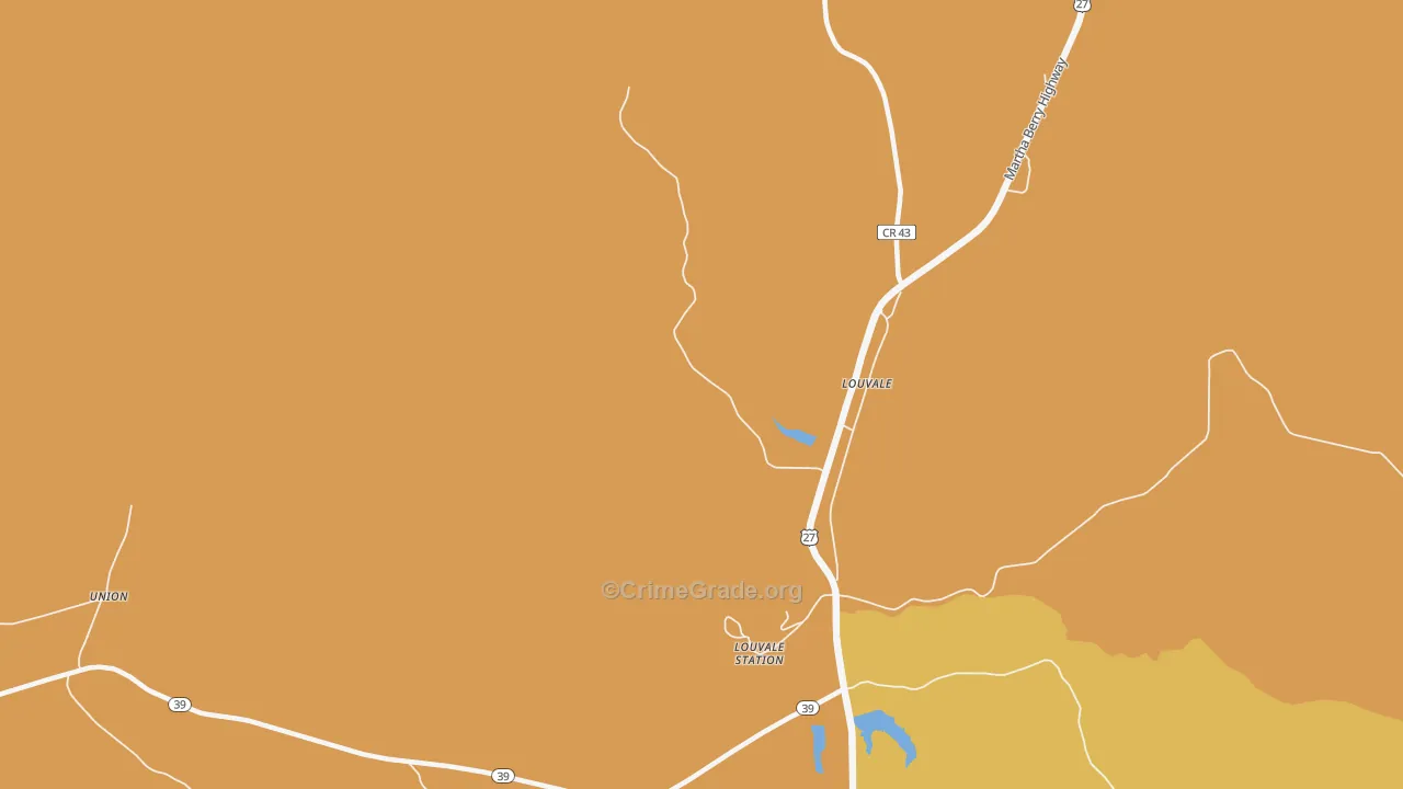 31814, GA Map of Drug-Related Crime Rates