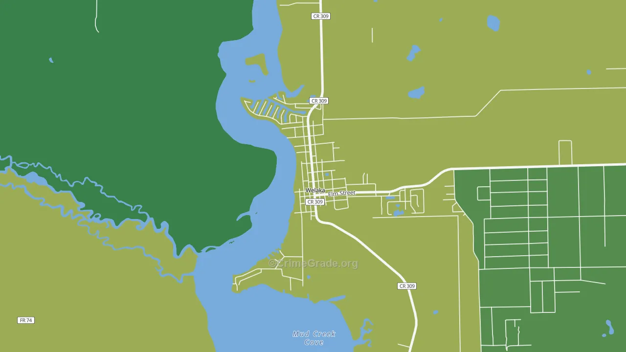 32193, FL Map of Drug-Related Crime Rates
