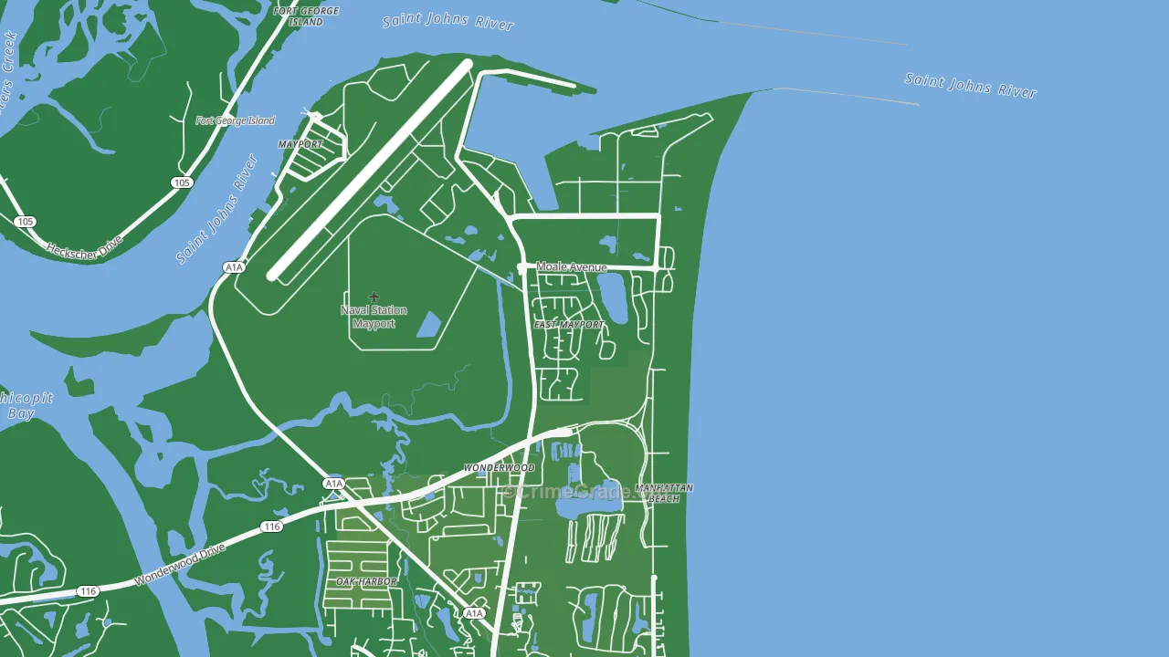 32227, FL Map of Drug-Related Crime Rates