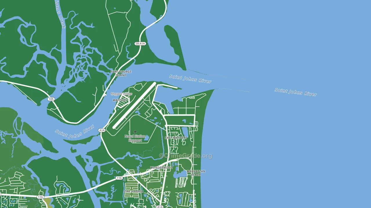 32228, FL Map of Drug-Related Crime Rates