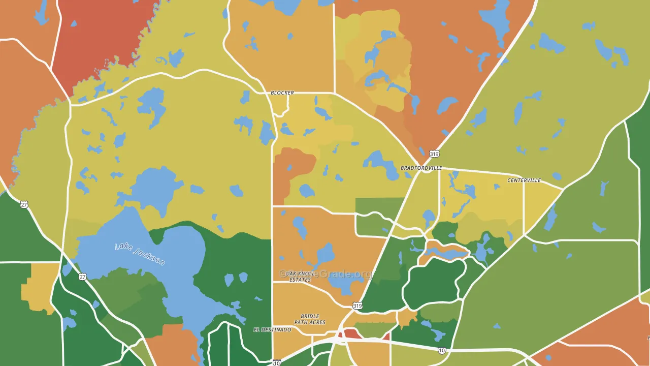 32312, FL Map of Drug-Related Crime Rates