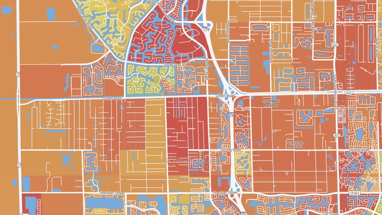 33331, FL Map of Drug-Related Crime Rates