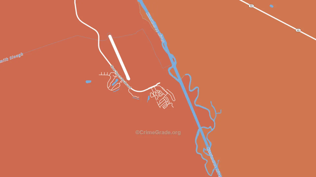 33867, FL Map of Drug-Related Crime Rates