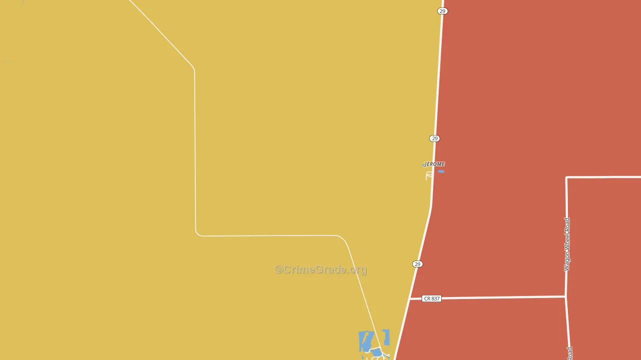 34137, FL Map of Drug-Related Crime Rates