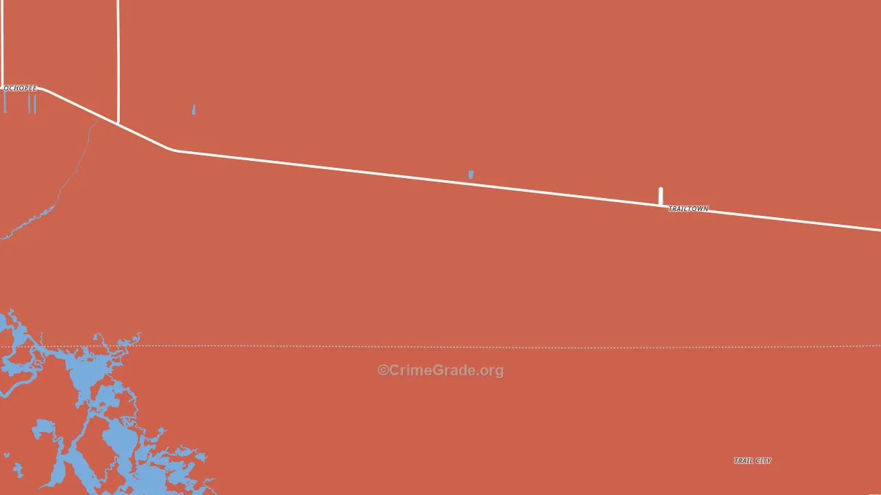 34141, FL Map of Drug-Related Crime Rates