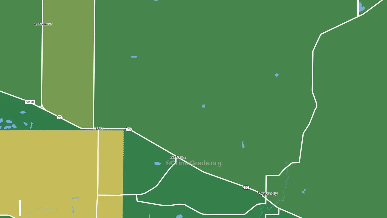 34251, FL Map of Drug-Related Crime Rates