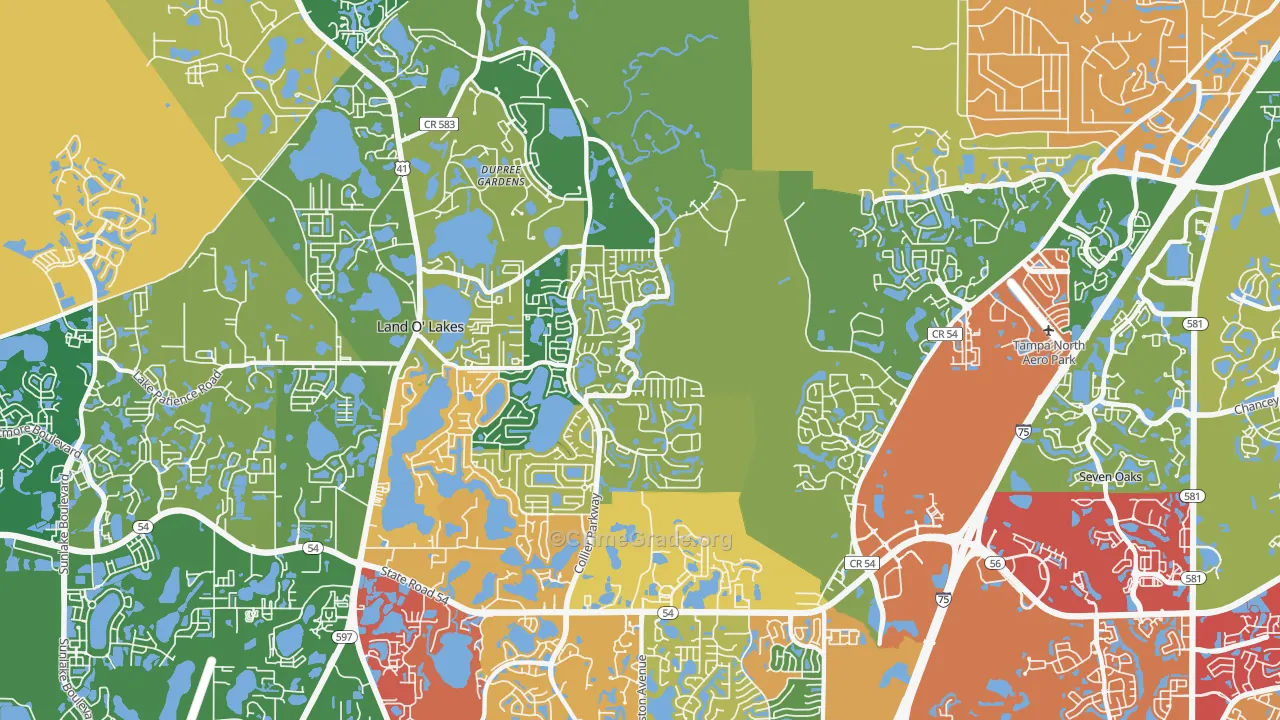 34639, FL Map of Drug-Related Crime Rates