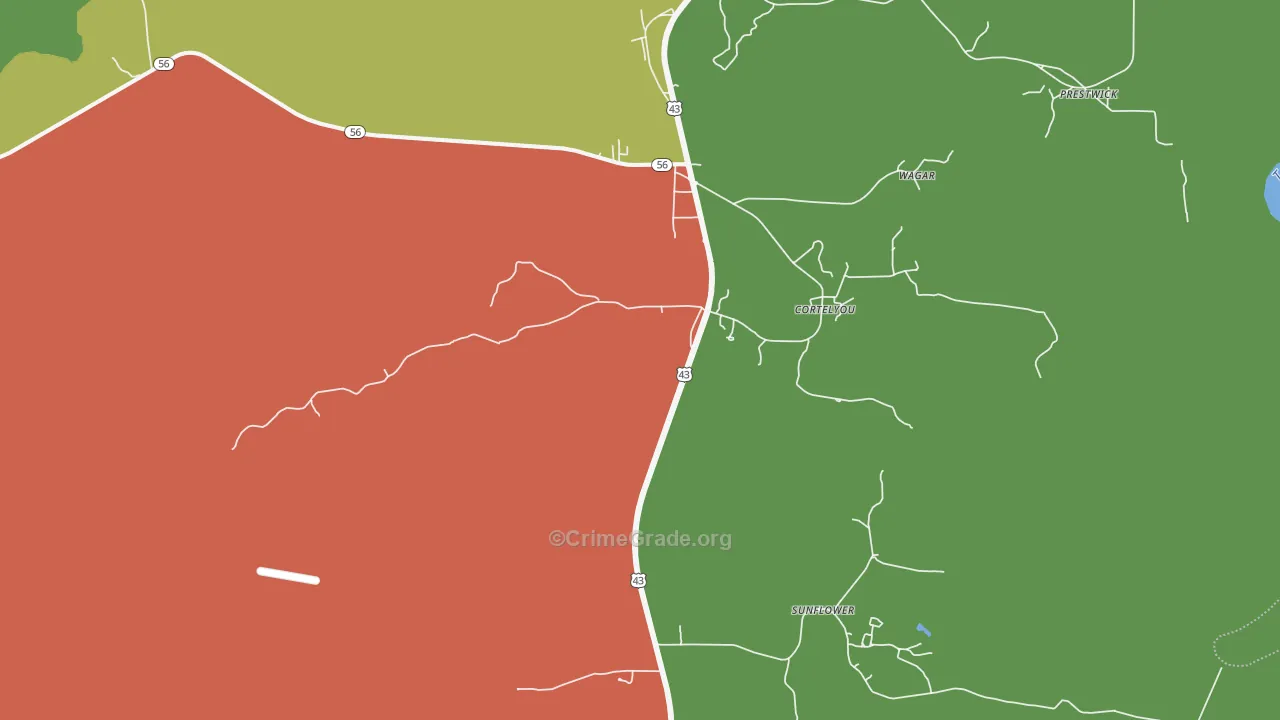 36585, AL Map of Drug-Related Crime Rates