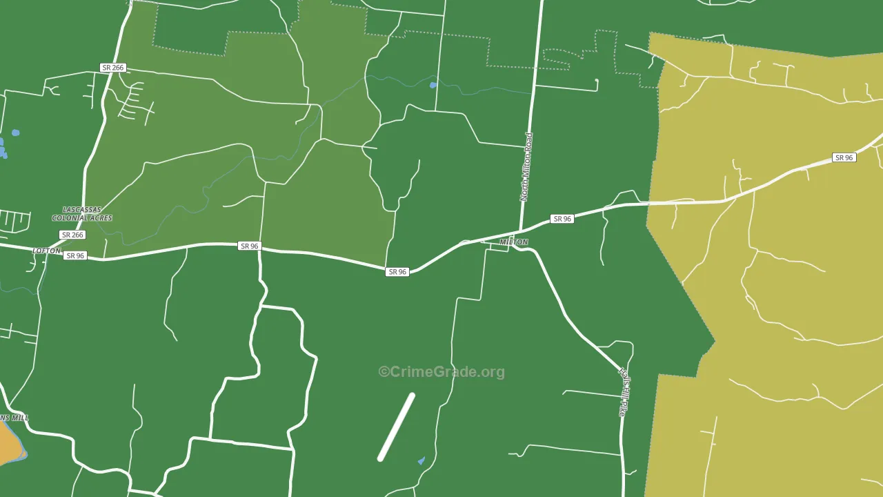 37118, TN Map of Drug-Related Crime Rates