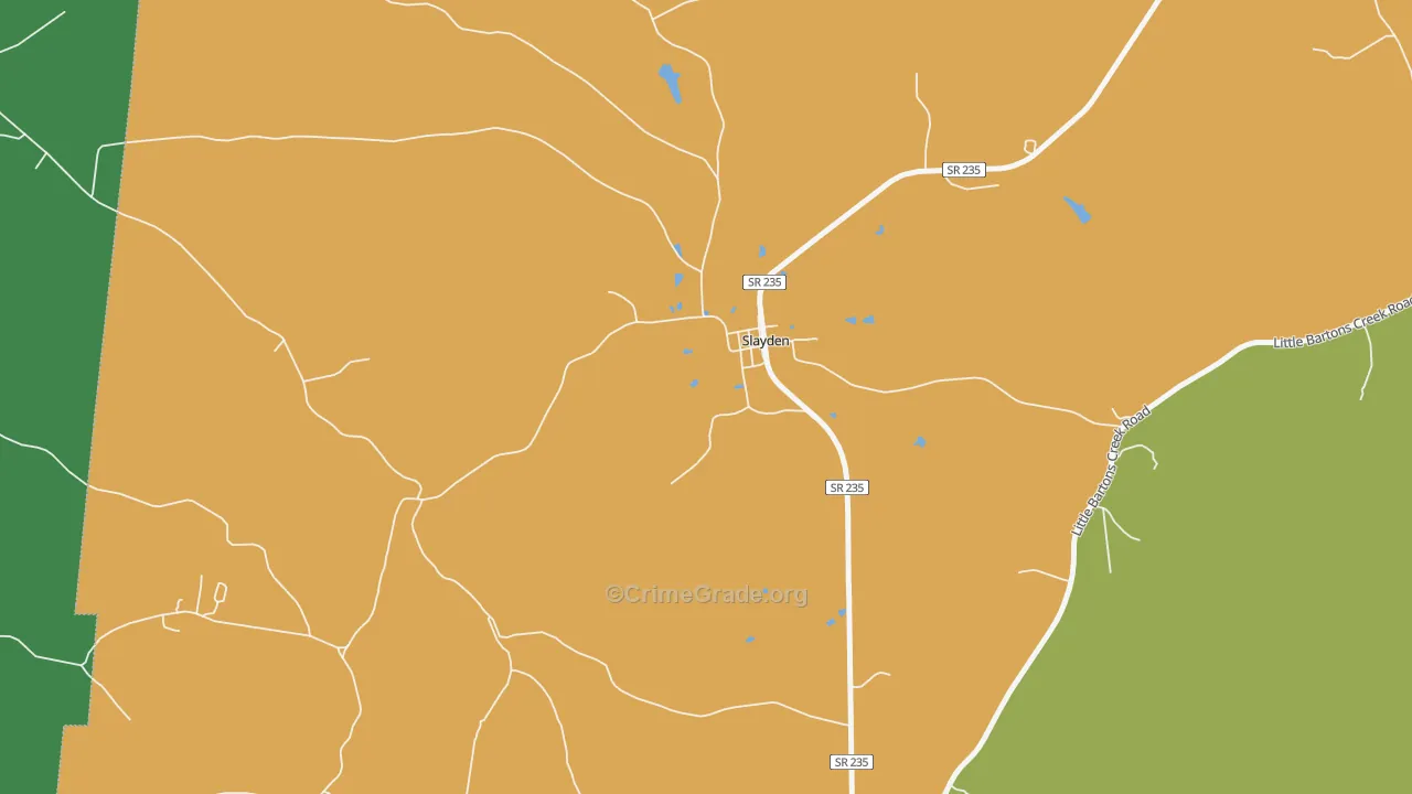 37165, TN Map of Drug-Related Crime Rates