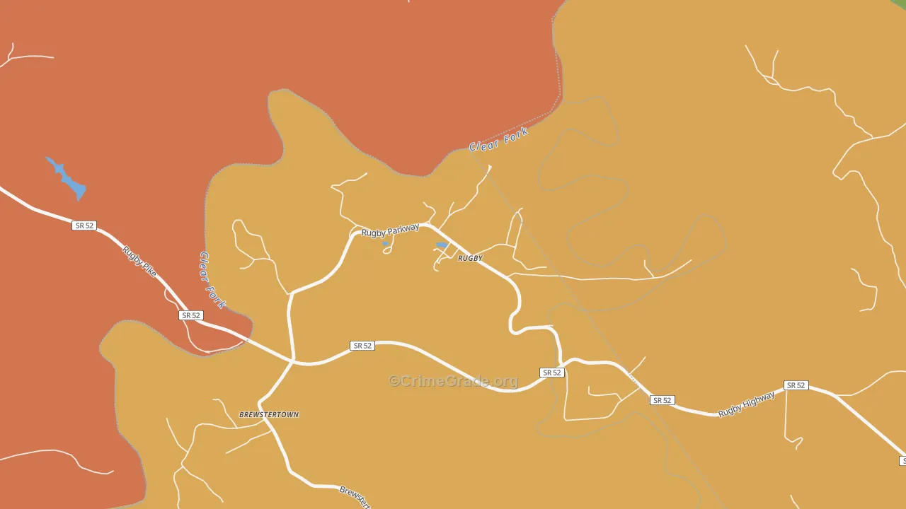 37733, TN Map of Drug-Related Crime Rates