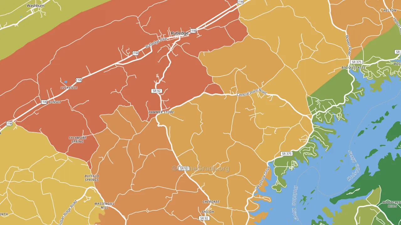 37861, TN Map of Drug-Related Crime Rates