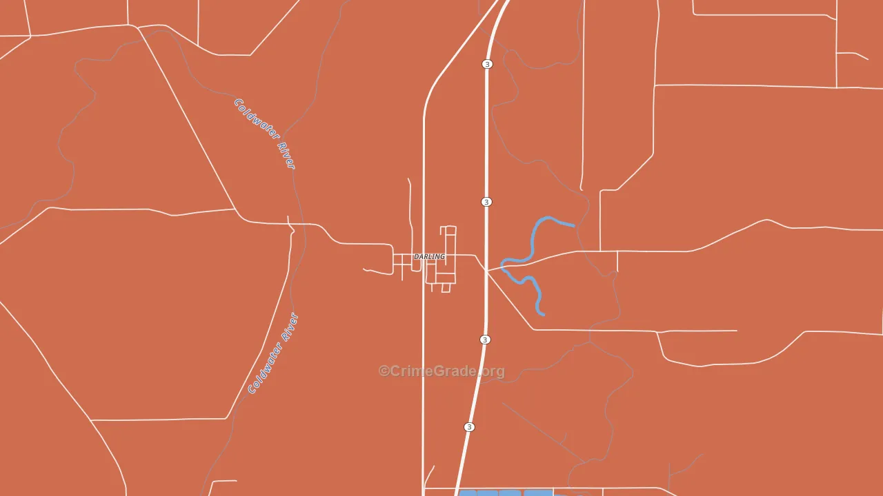 38623, MS Map of Drug-Related Crime Rates