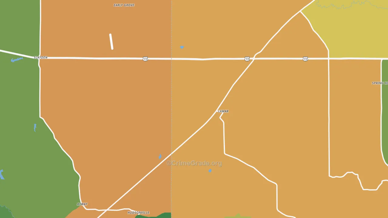 38642, MS Map of Drug-Related Crime Rates