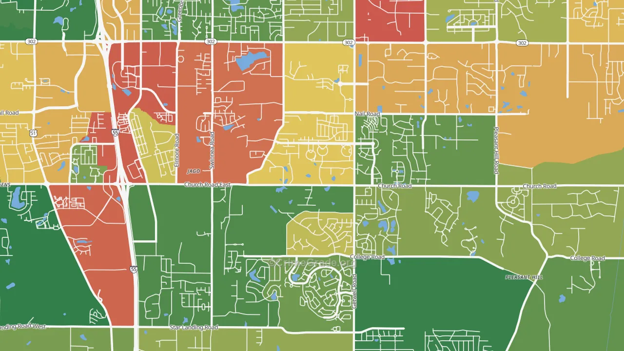 38672, MS Map of Drug-Related Crime Rates