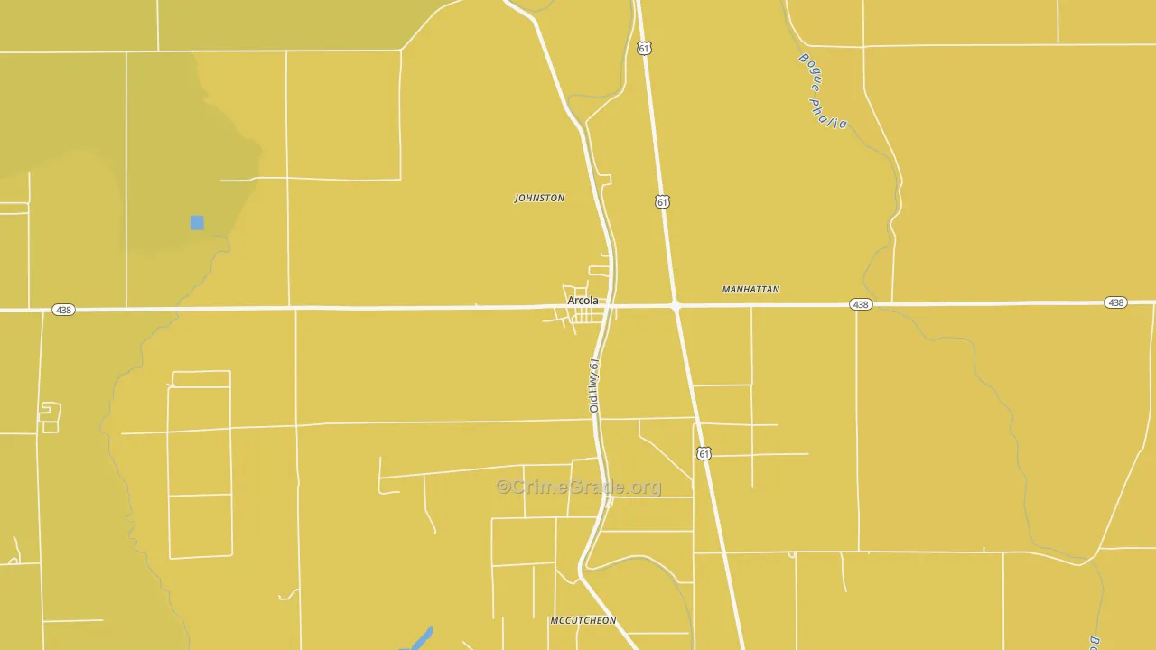 38722, MS Map of Drug-Related Crime Rates