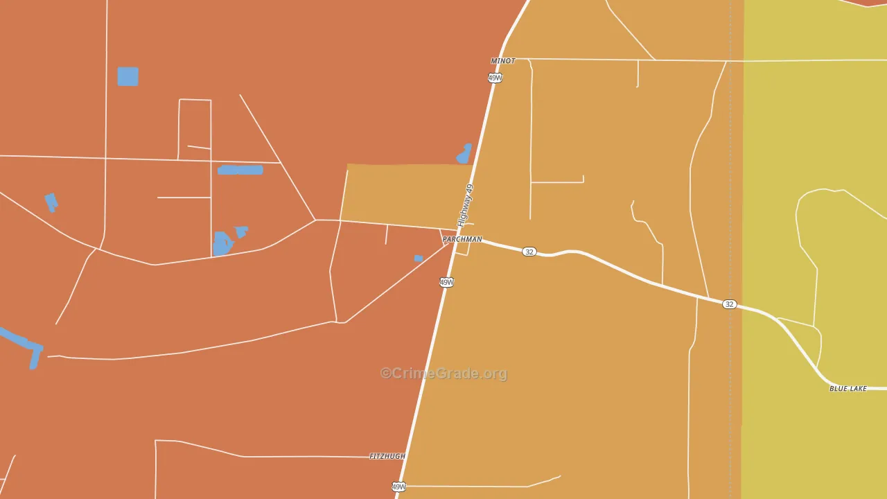 38738, MS Map of Drug-Related Crime Rates