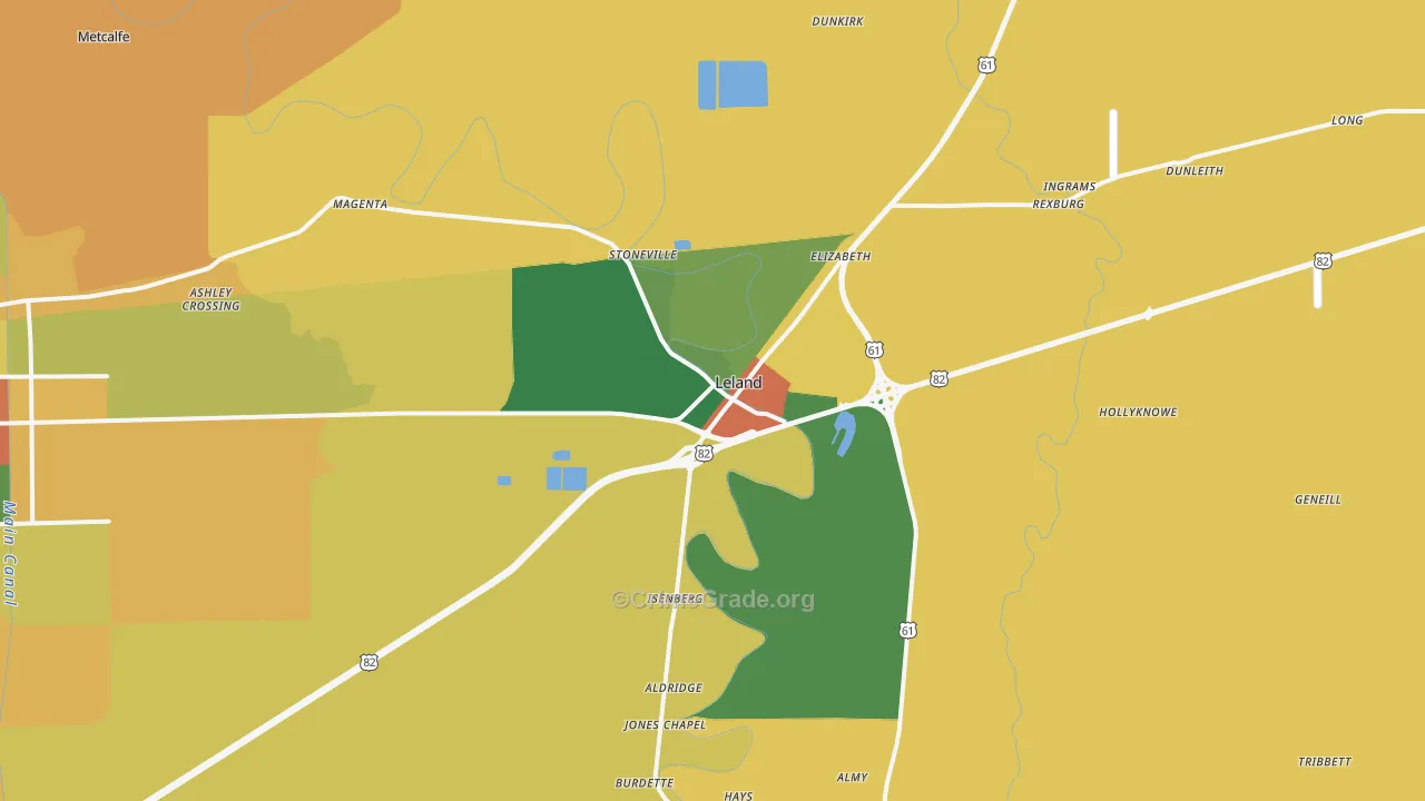 38756, MS Map of Drug-Related Crime Rates
