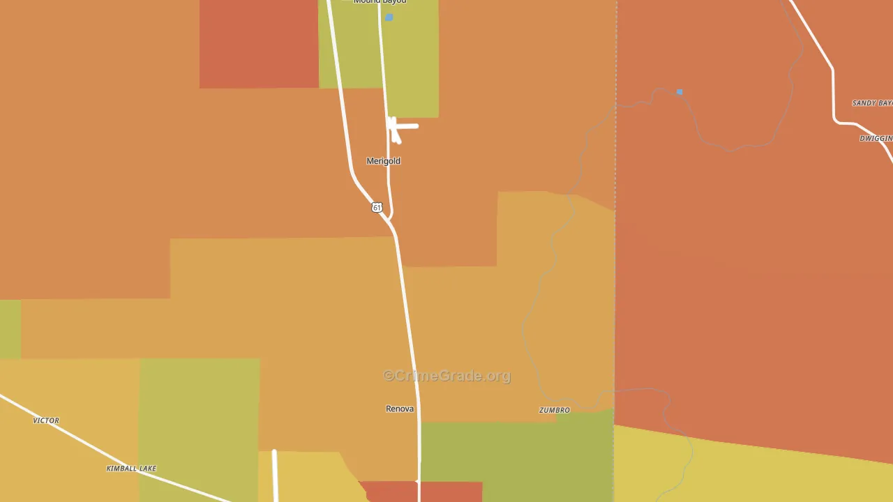 38759, MS Map of Drug-Related Crime Rates