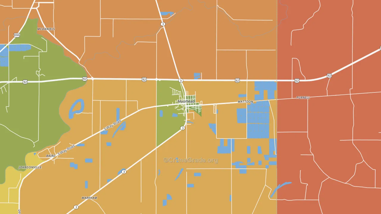 38761, MS Map of Drug-Related Crime Rates