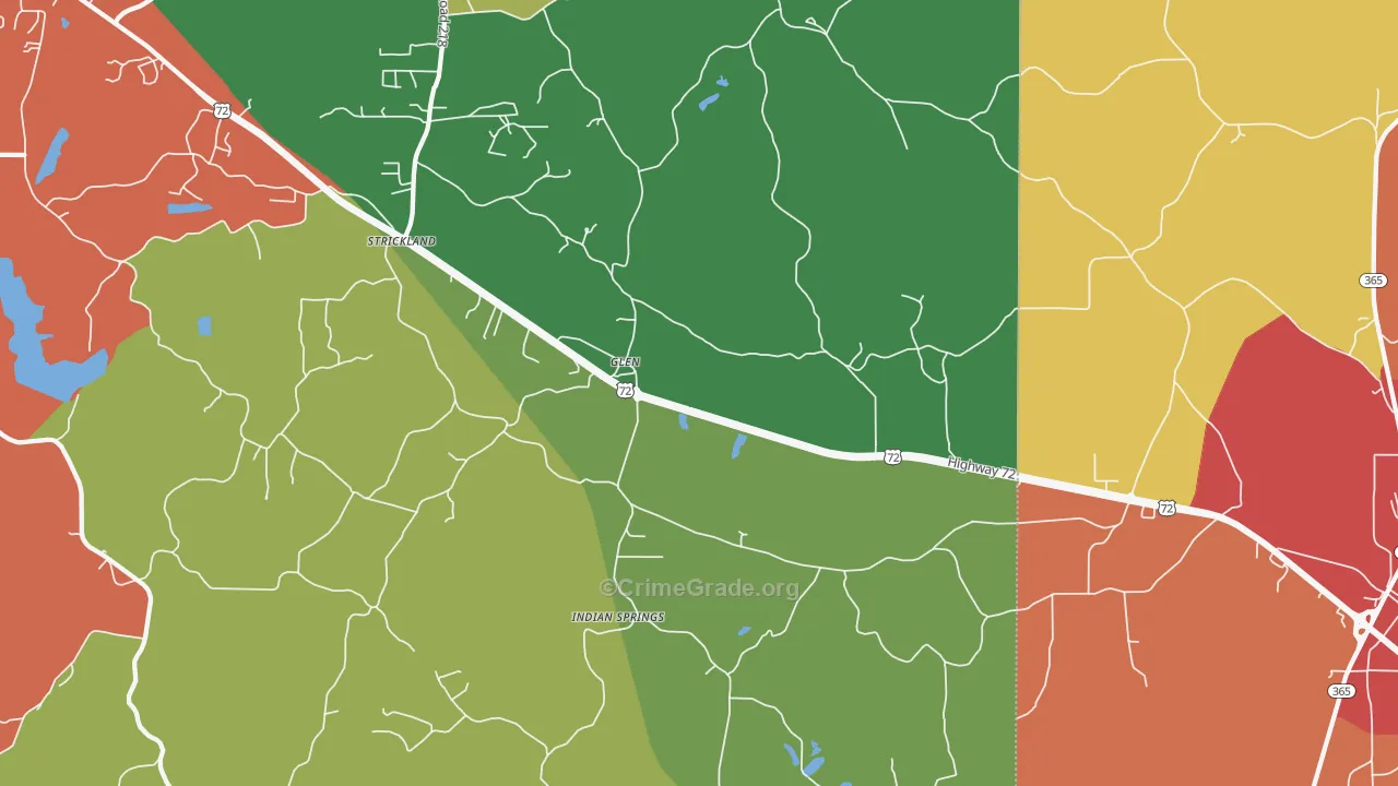 38846, MS Map of Drug-Related Crime Rates