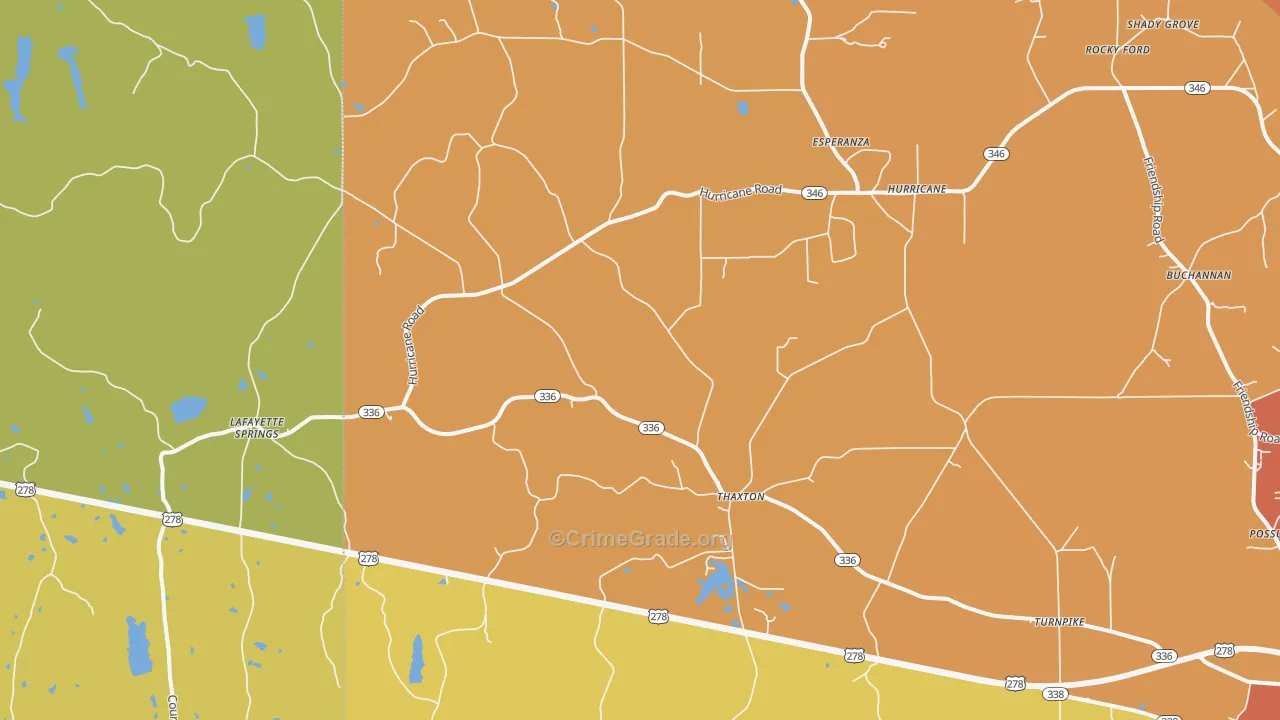 38871, MS Map of Drug-Related Crime Rates