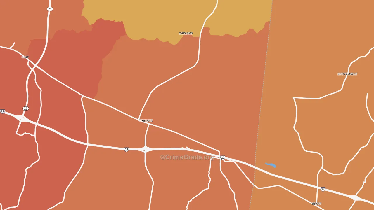 38876, MS Map of Drug-Related Crime Rates