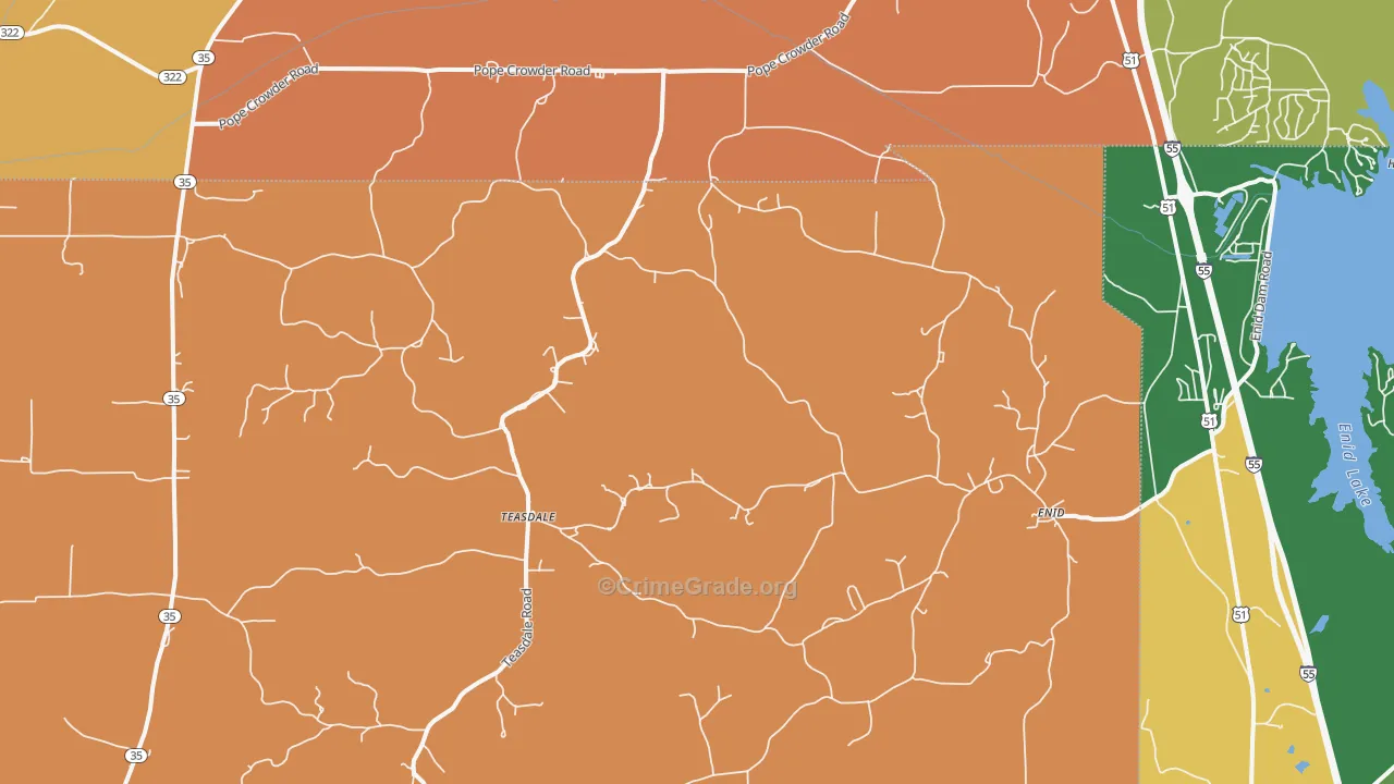 38927, MS Map of Drug-Related Crime Rates