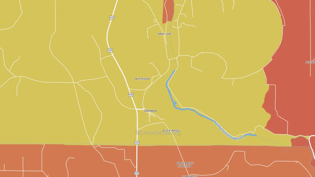 38928, MS Map of Drug-Related Crime Rates