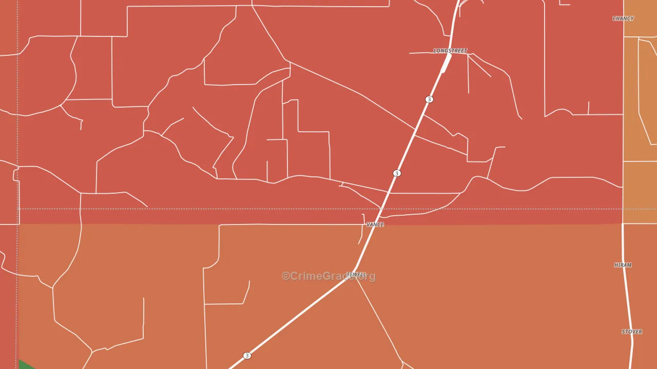 38964, MS Map of Drug-Related Crime Rates