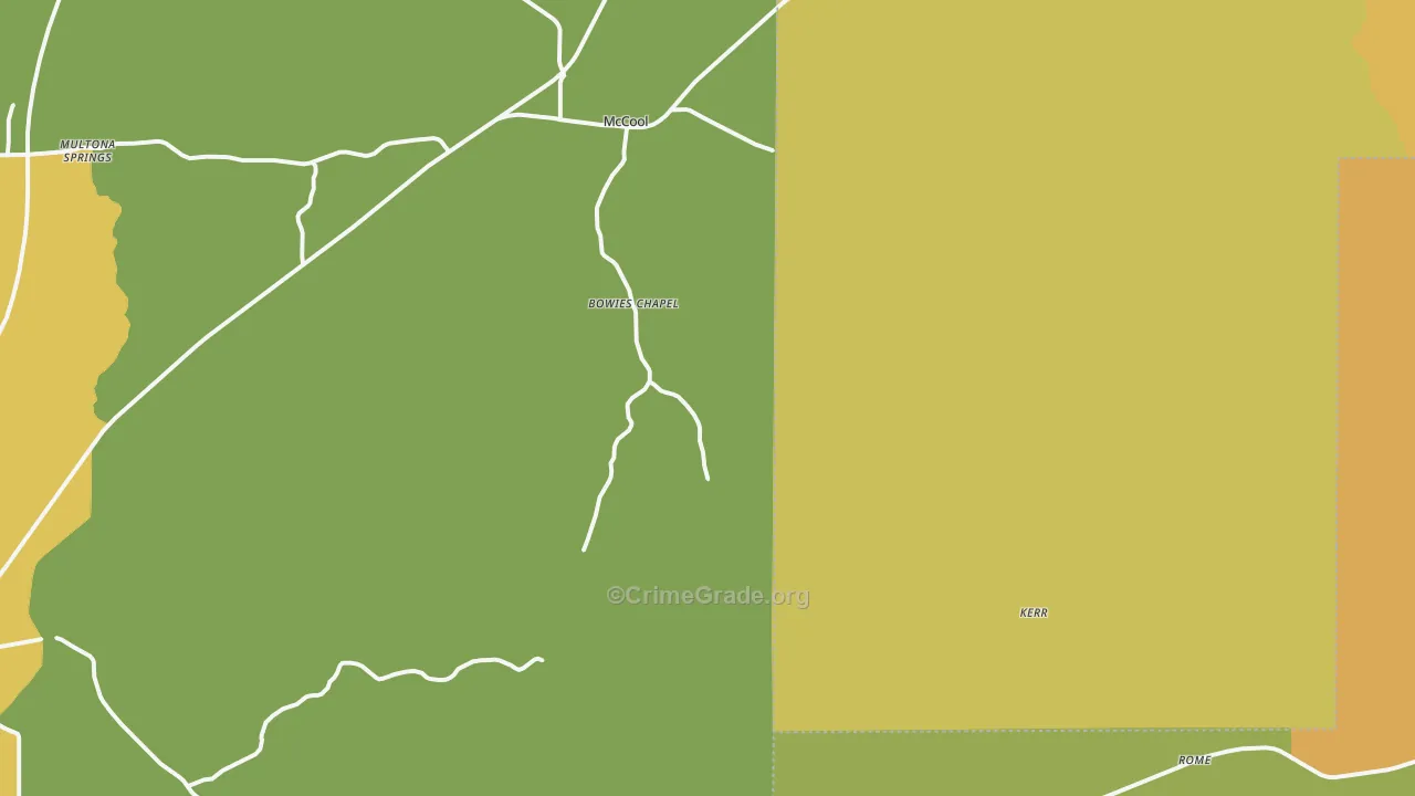 39108, MS Map of Drug-Related Crime Rates
