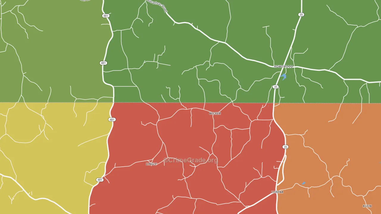 39152, MS Map of Drug-Related Crime Rates