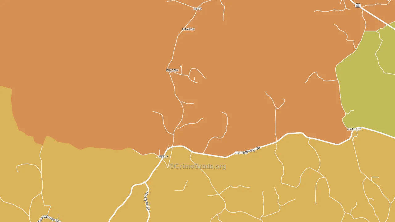 39461, MS Map of Drug-Related Crime Rates
