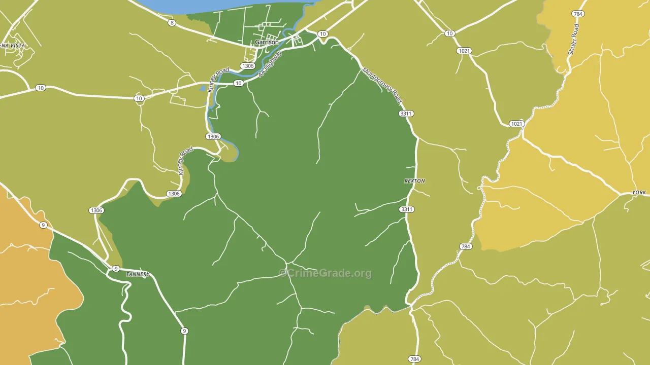 41141, KY Map of Drug-Related Crime Rates