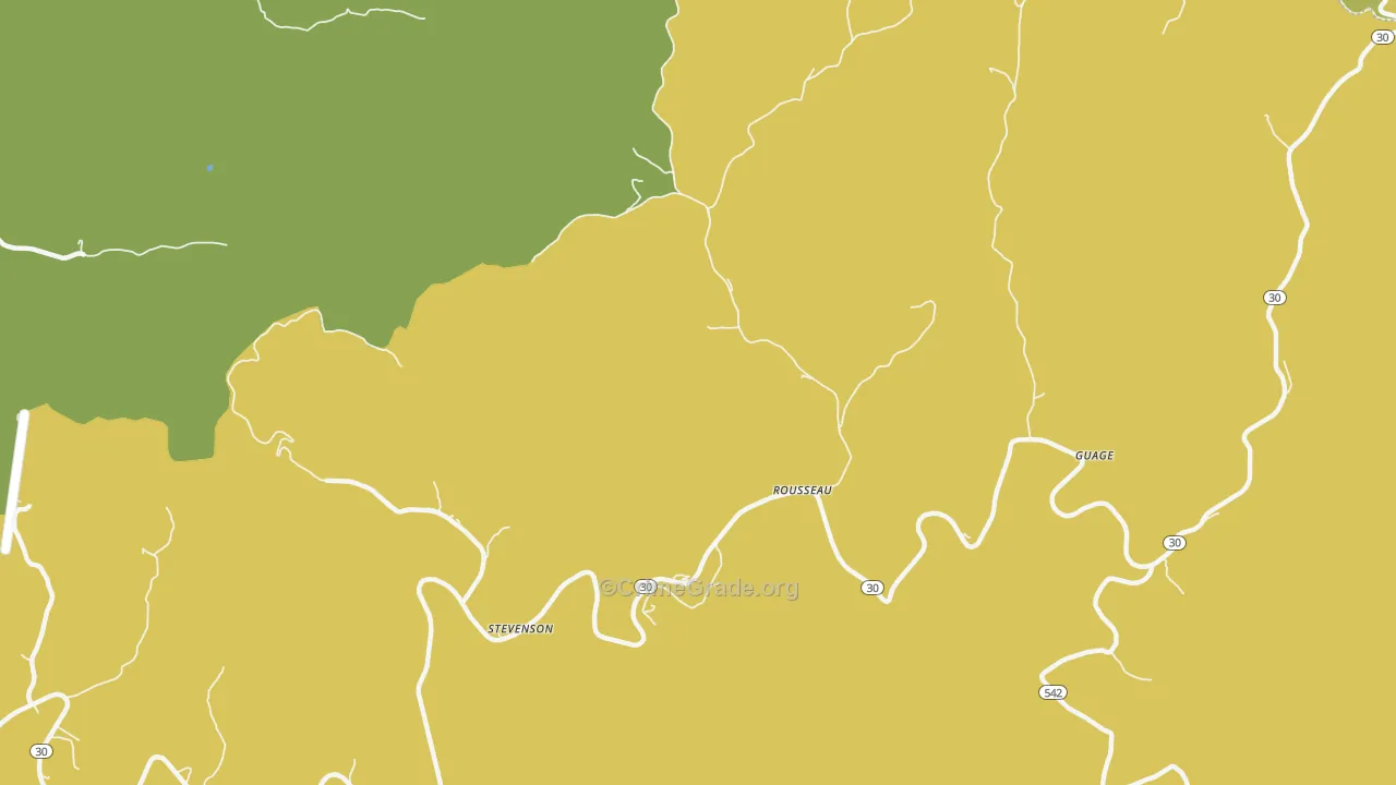 41366, KY Map of Drug-Related Crime Rates