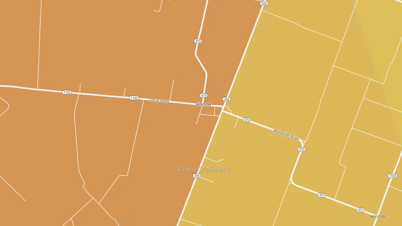 42022, KY Map of Drug-Related Crime Rates