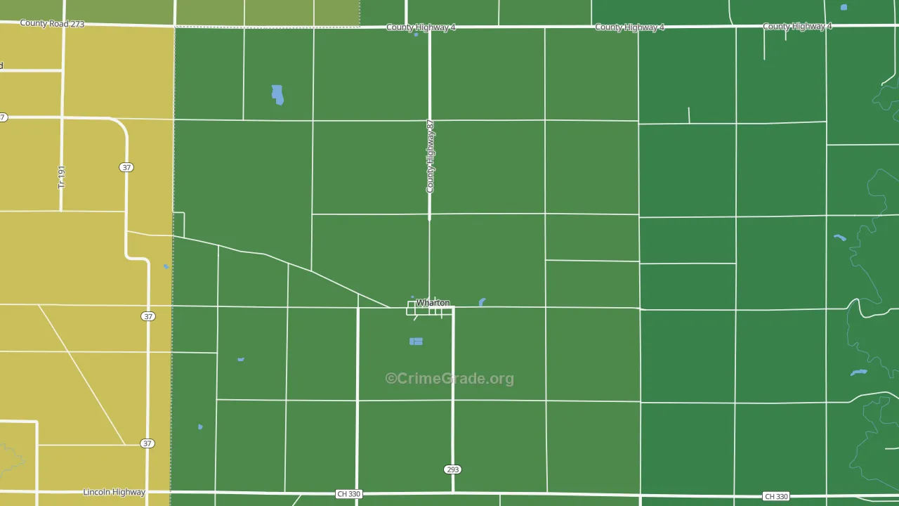 43359, OH Map of Drug-Related Crime Rates