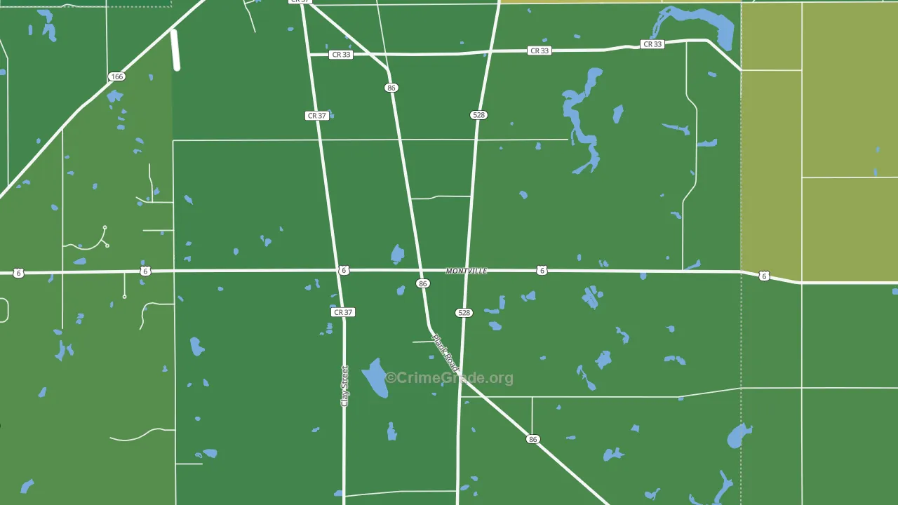 44064, OH Map of Drug-Related Crime Rates