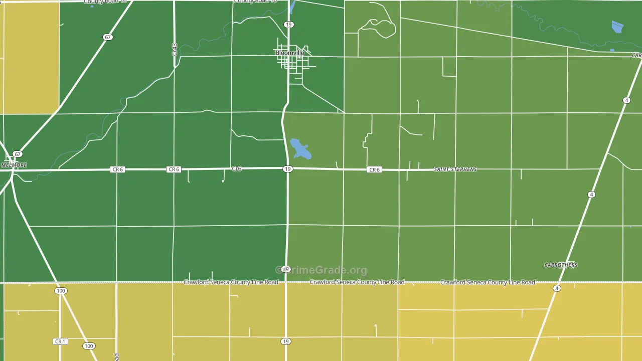44818, OH Map of Drug-Related Crime Rates