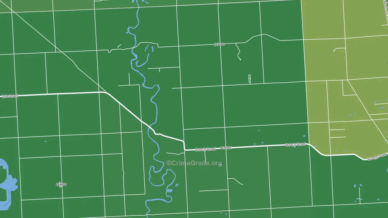 48032, MI Map of Drug-Related Crime Rates