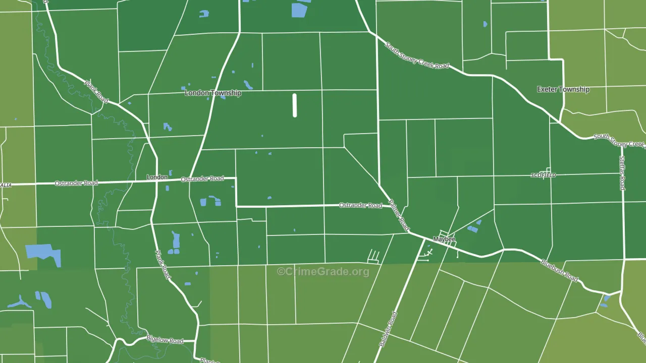 48159, MI Map of Drug-Related Crime Rates