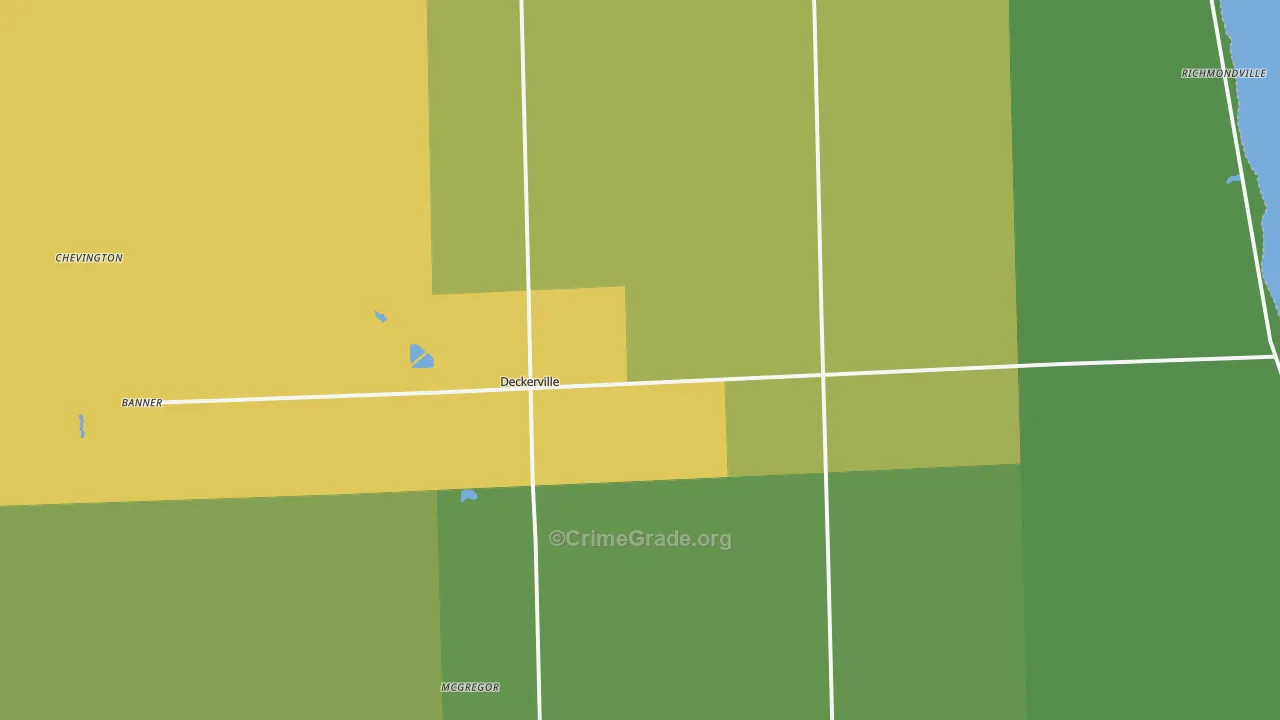 48427, MI Map of Drug-Related Crime Rates