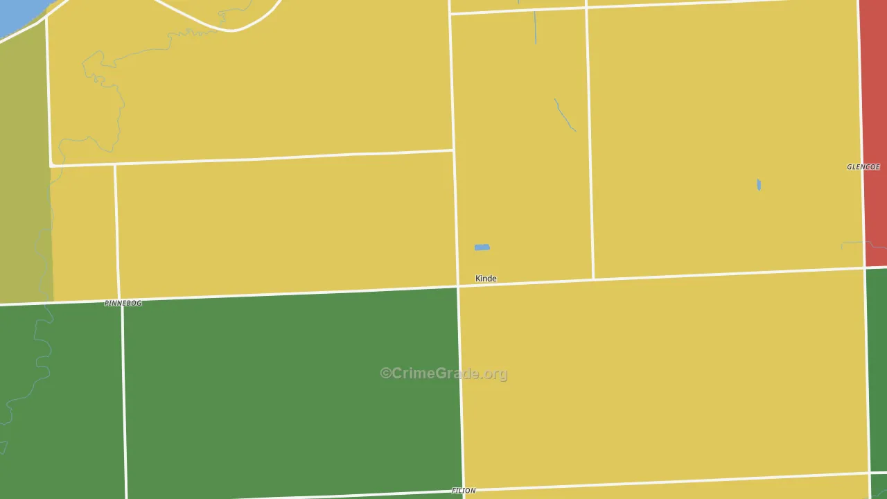 48445, MI Map of Drug-Related Crime Rates