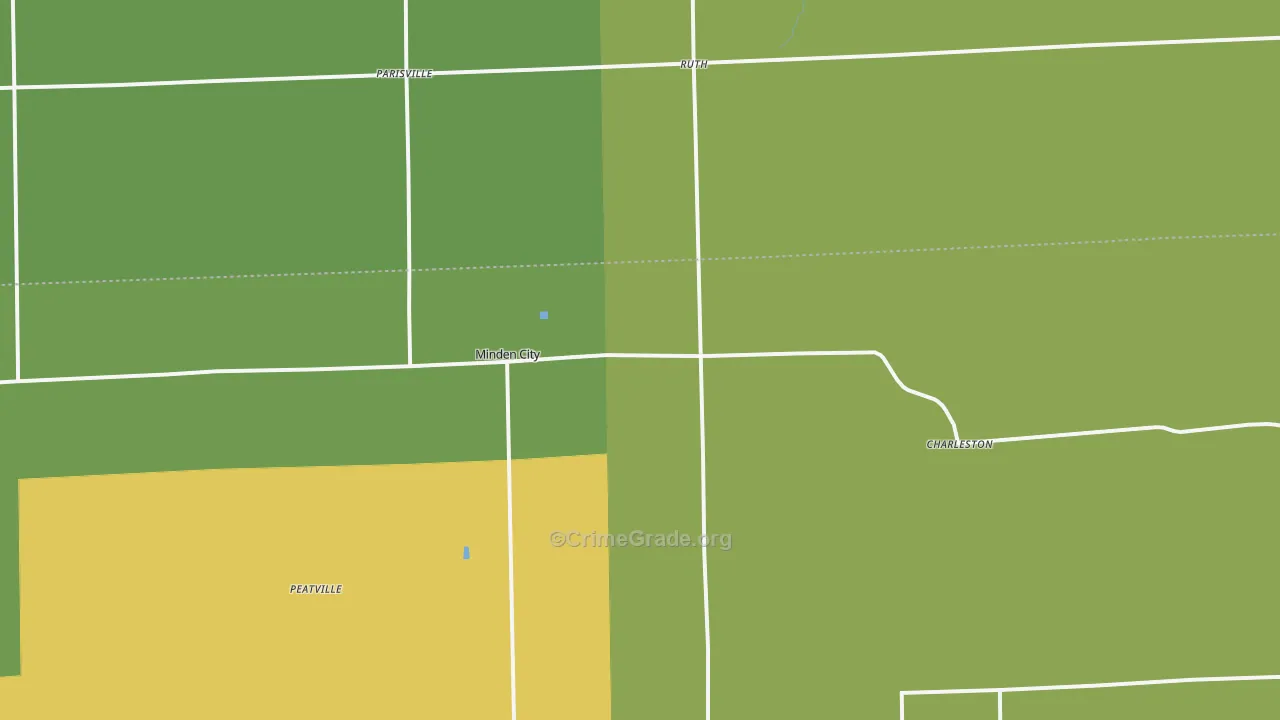 48456, MI Map of Drug-Related Crime Rates
