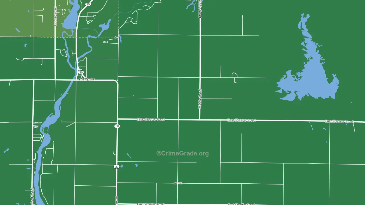 48628, MI Map of Drug-Related Crime Rates